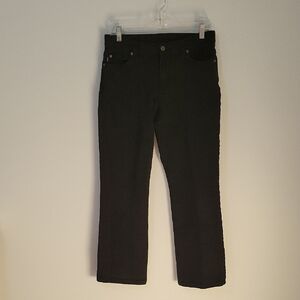 Lauren Jeans Co. Ralph Lauren Black  Jeans, Size 8